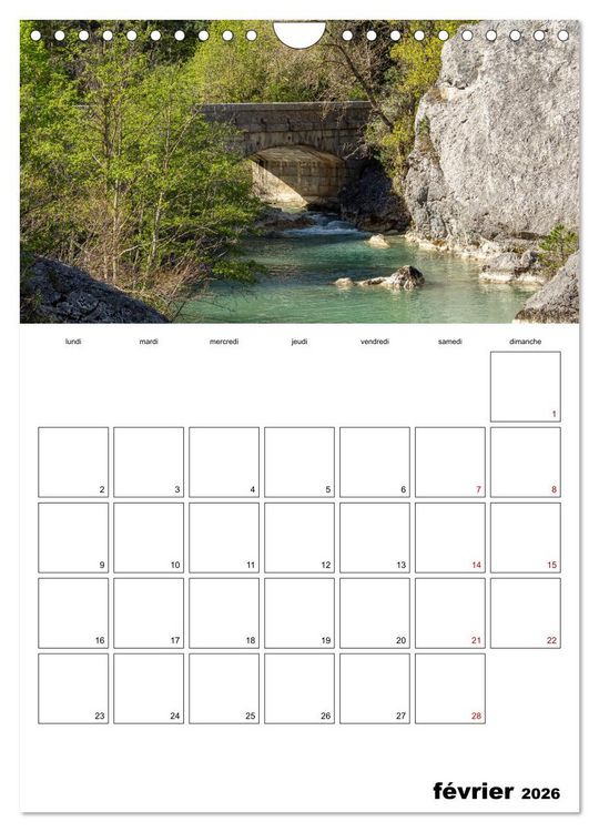 Produktbild: Le sud du Vercors, paysages (Calendrier mural 2026 DIN A4 horizontal), CALVENDO calendrier mensuel
