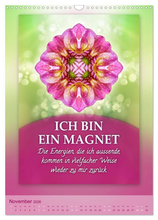 Produktbild: ICH BIN Licht und Liebe - Kalender (Wandkalender 2026 DIN A3 hoch), CALVENDO Monatskalender