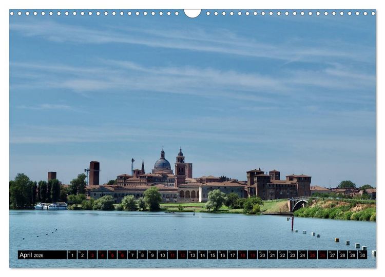 Produktbild: Die Renaissancestadt Mantua (Wandkalender 2026 DIN A3 quer), CALVENDO Monatskalender