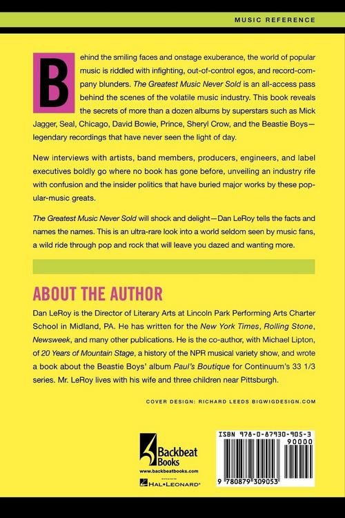 Produktbild: Greatest Music Never Sold