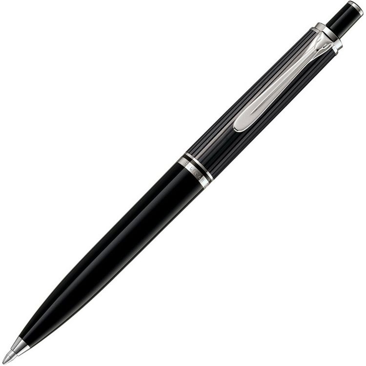 Produktbild: Pelikan Kugelschreiber Souver&auml;n&reg; K405 Stresemann, Druckmechanik, Schwarz-Anthrazit