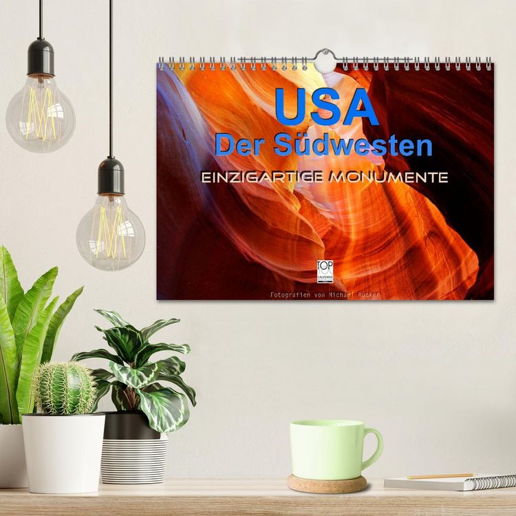 Produktbild: USA Der S&uuml;dwesten - Einzigartige Monumente (Wandkalender 2026 DIN A4 quer), CALVENDO Monatskalender