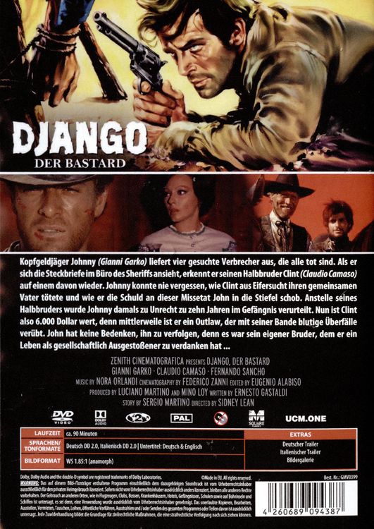 Produktbild: Django - Der Bastard