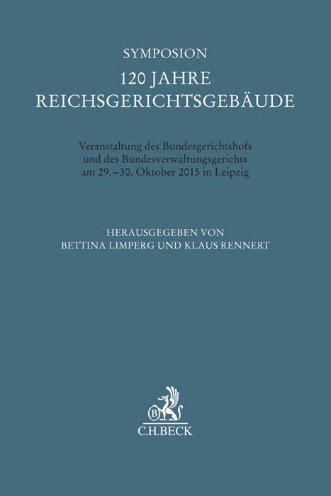 Produktbild: Symposion 120 Jahre Reichsgerichtsgeb&auml;ude