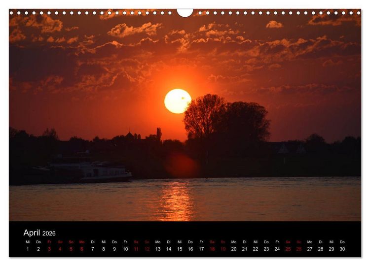 Produktbild: Niederrheinischer Himmel (Wandkalender 2026 DIN A3 quer), CALVENDO Monatskalender