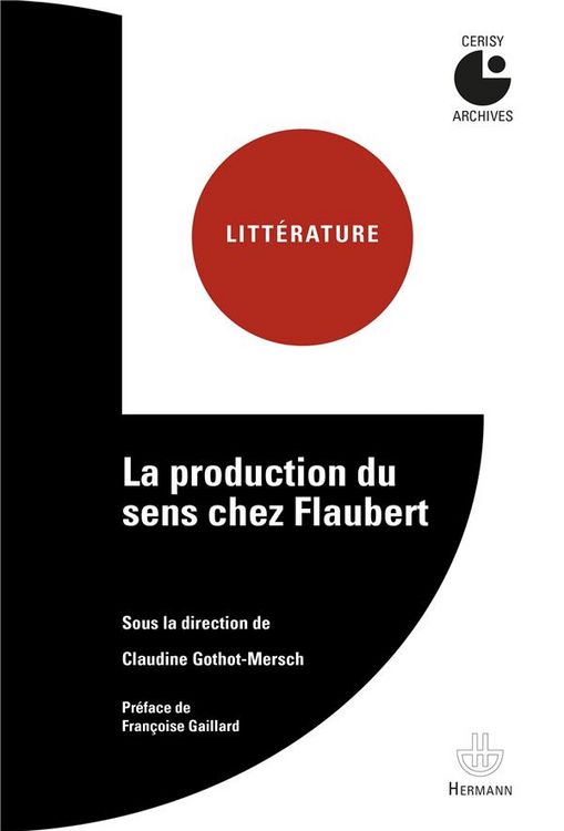 Produktbild: La production du sens chez flaubert
