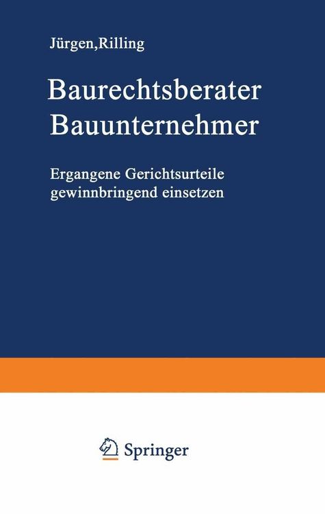Produktbild: Baurechtsberater Bauunternehmer