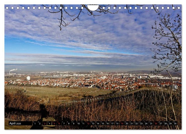 Produktbild: Fellbach im Fokus (Wandkalender 2026 DIN A4 quer), CALVENDO Monatskalender