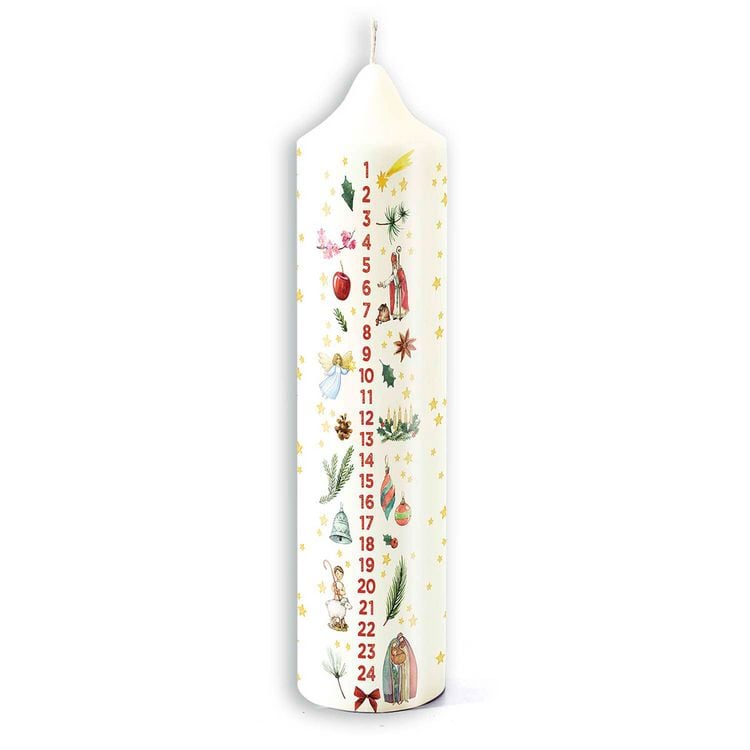Produktbild: Adventskalender-Kerze