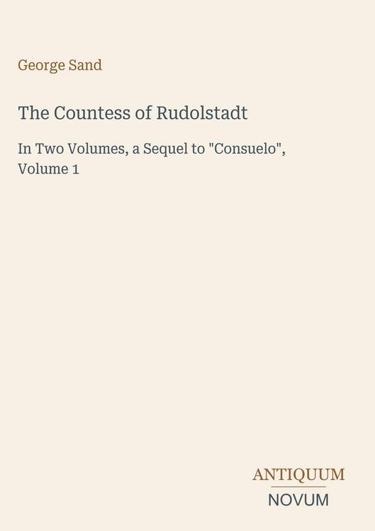 Produktbild: The Countess of Rudolstadt