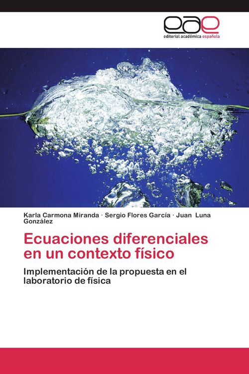 Produktbild: Ecuaciones diferenciales en un contexto f&iacute;sico