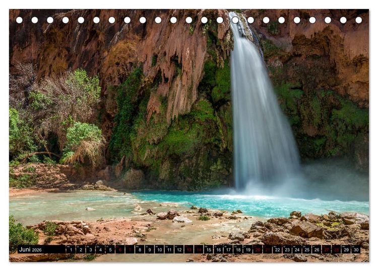 Produktbild: Go West. USA - Die Highlights des S&uuml;dwesten (Tischkalender 2026 DIN A5 quer), CALVENDO Monatskalender