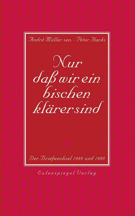 Produktbild: Nur da&szlig; wir ein bischen kl&auml;rer sind