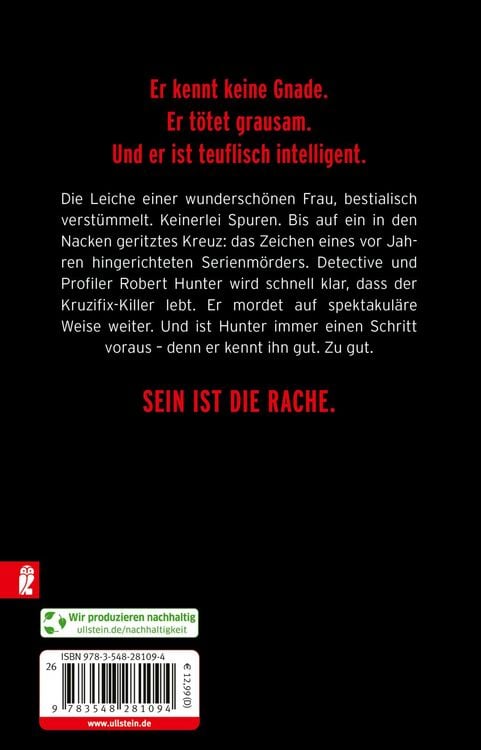 Produktbild: Der Kruzifix-Killer / Detective Robert Hunter Band 1