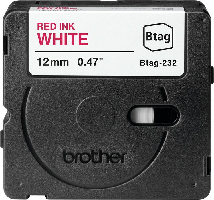 Produktbild: BROTHER P-touch Schriftband Btag nicht laminiert
