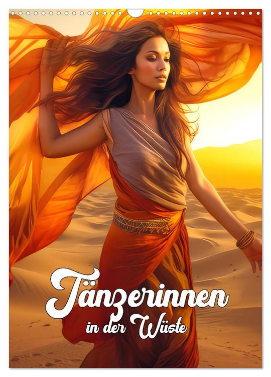 Produktbild: T&auml;nzerinnen in der W&uuml;ste (Wandkalender 2026 DIN A3 hoch), CALVENDO Monatskalender