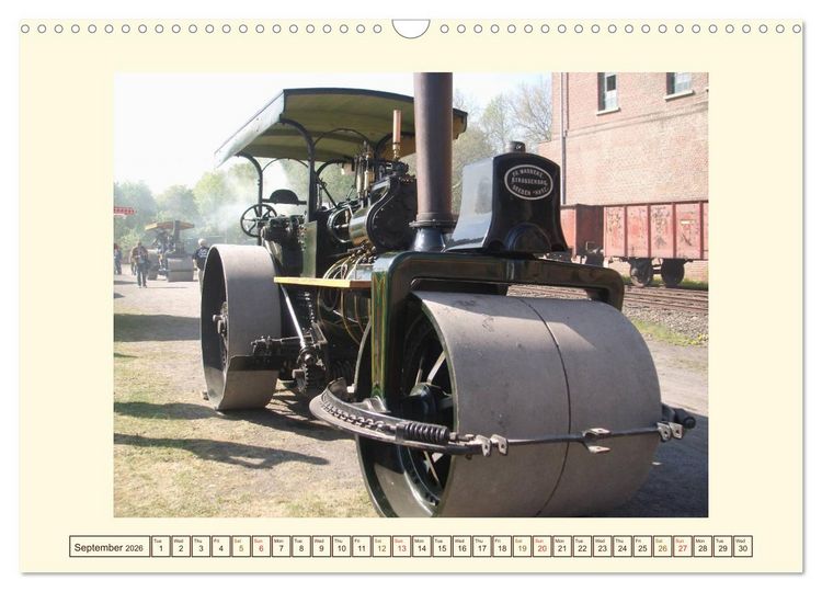 Produktbild: Steam engines (Wall Calendar 2026 DIN A3 landscape), CALVENDO 12 Month Wall Calendar