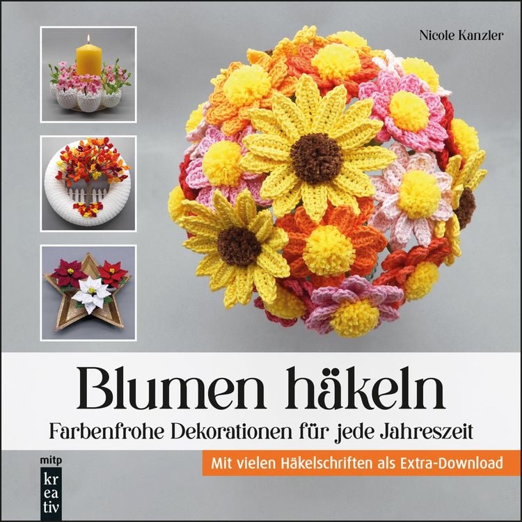 Bild vom Artikel Blumen häkeln vom Autor Nicole Kanzler