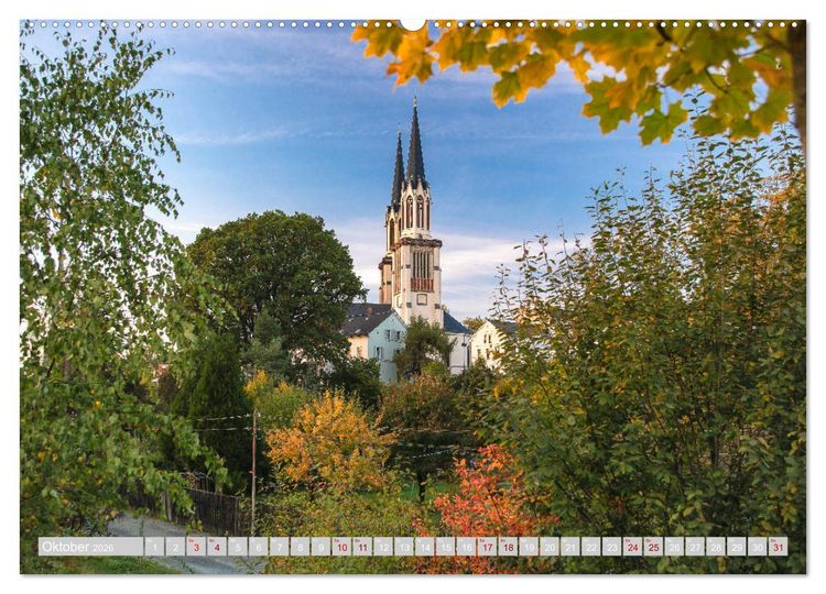 Produktbild: Vogtland ist Spitze (hochwertiger Premium Wandkalender 2026 DIN A2 quer), Kunstdruck in Hochglanz