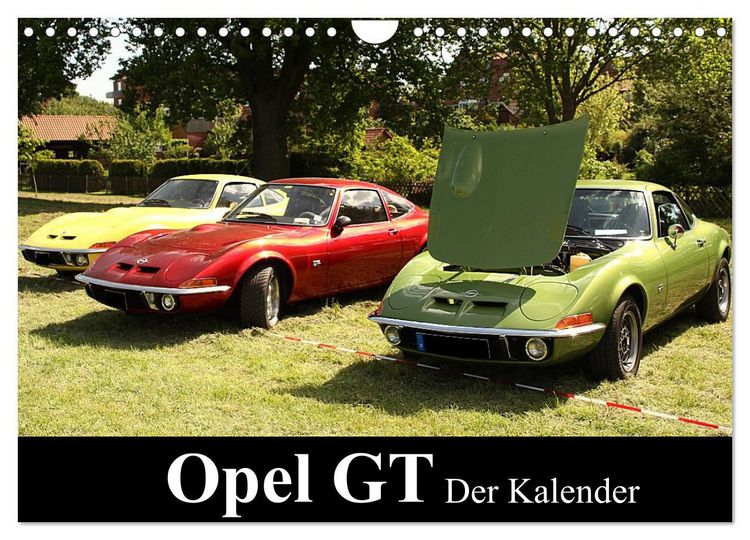 Produktbild: Opel GT Der Kalender (Wandkalender 2026 DIN A4 quer), CALVENDO Monatskalender