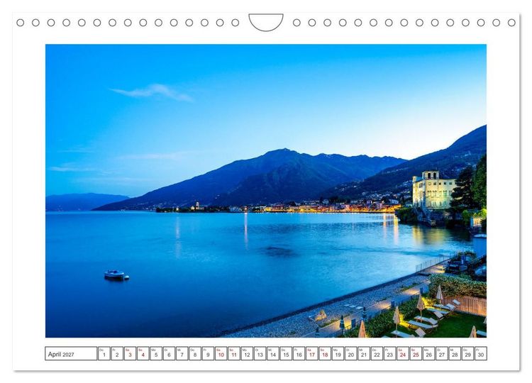 Produktbild: Traumziele am Comer See (Wandkalender 2027 DIN A4 quer), CALVENDO Monatskalender