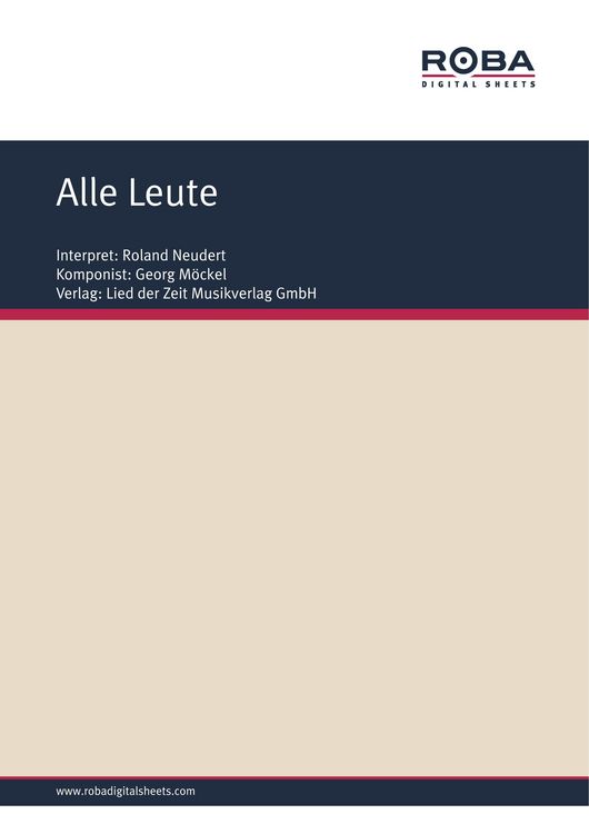 Produktbild: Alle Leute