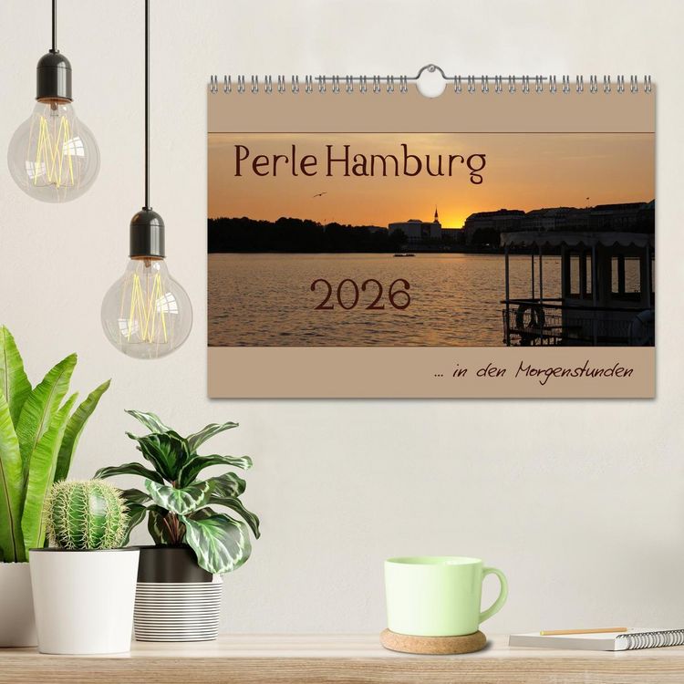 Produktbild: Perle Hamburg (Wandkalender 2026 DIN A4 quer), CALVENDO Monatskalender