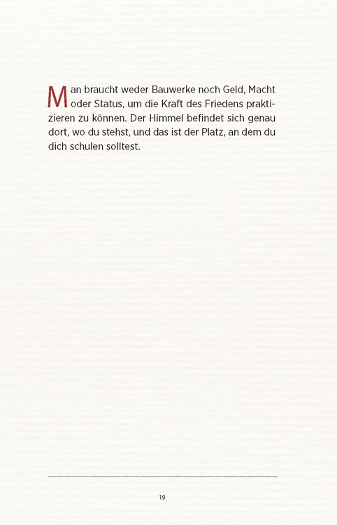 Produktbild: Die Kraft des Friedens