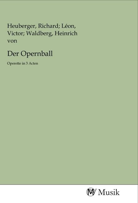 Produktbild: Der Opernball