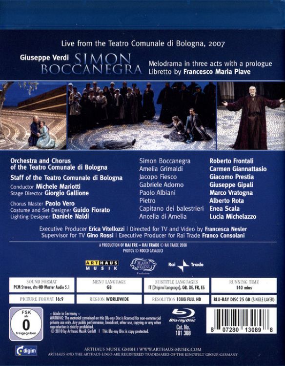 Produktbild: Simon Boccanegra