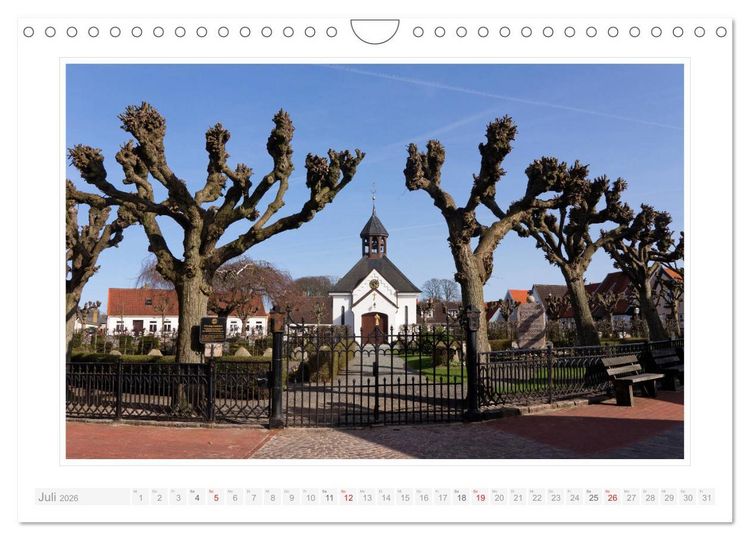 Produktbild: Schleswig-Holstein - &uuml;ber Stadt und Land (Wandkalender 2026 DIN A4 quer), CALVENDO Monatskalender