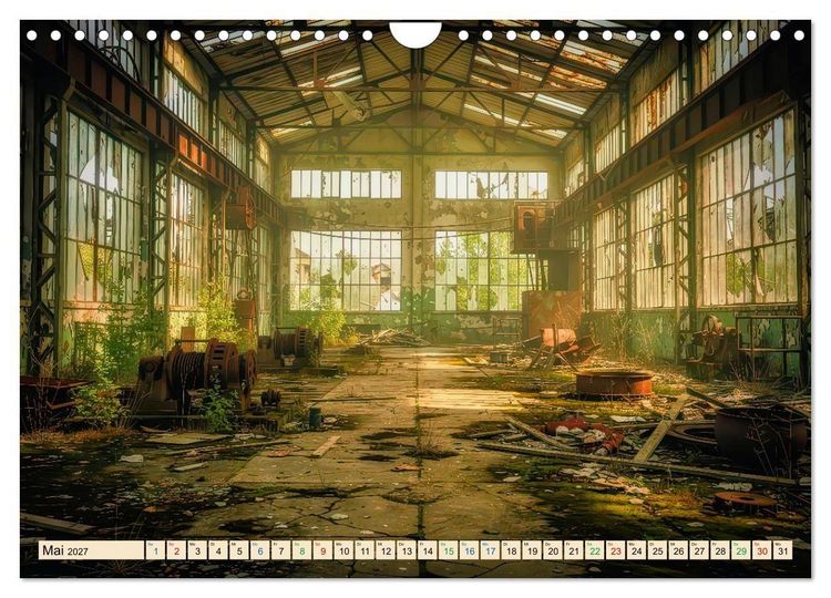 Produktbild: Lost Places &ndash; Stille Zeugen der Vergangenheit (Wandkalender 2027 DIN A4 quer), CALVENDO Monatskalender