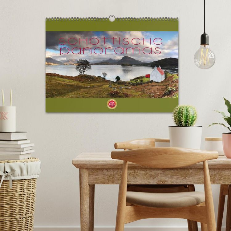Produktbild: Schottische Panoramas (Wandkalender 2026 DIN A3 quer), CALVENDO Monatskalender