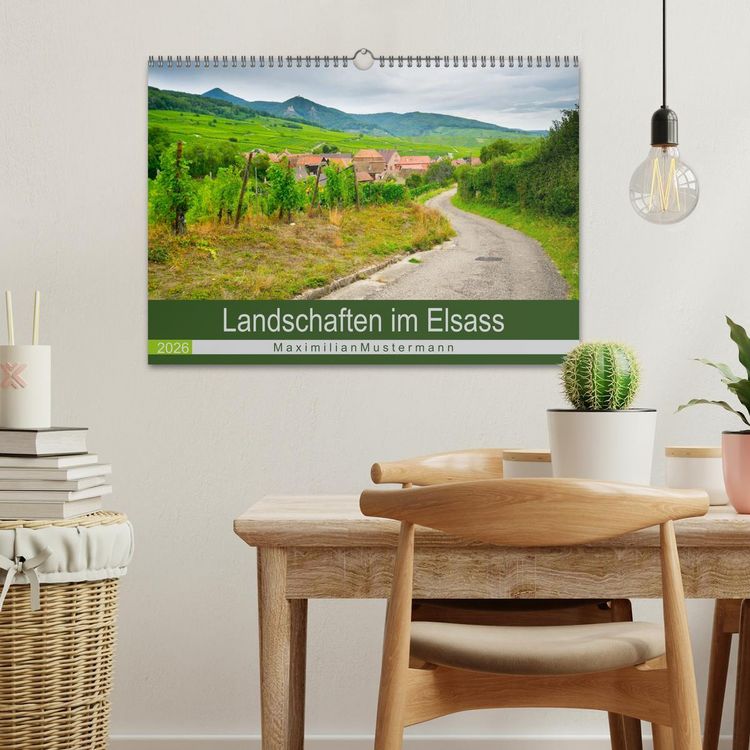 Produktbild: Landschaften im Elsass (Wandkalender 2026 DIN A3 quer), CALVENDO Monatskalender