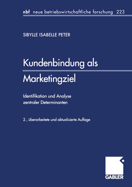 Produktbild: Kundenbindung als Marketingziel