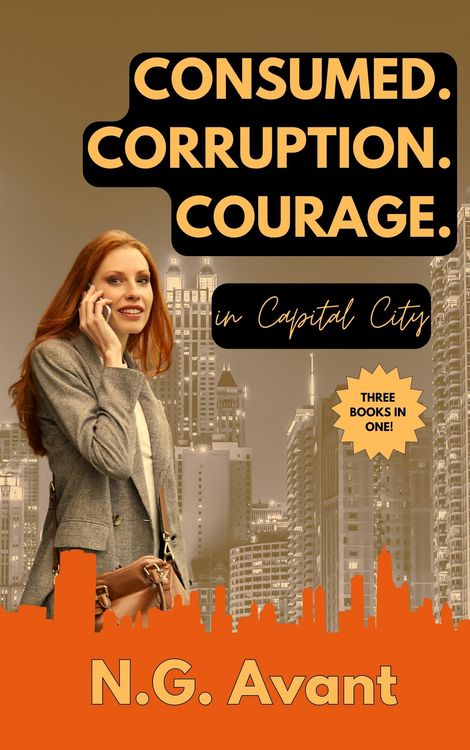 Produktbild: Consumed. Corruption. Courage. (Capital City)