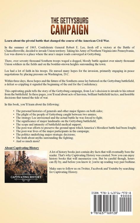 Produktbild: The Gettysburg Campaign