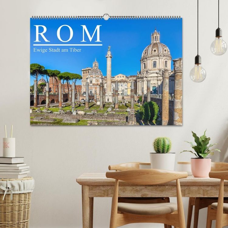 Produktbild: Rom - Ewige Stadt am Tiber (Wandkalender 2027 DIN A2 quer), CALVENDO Monatskalender