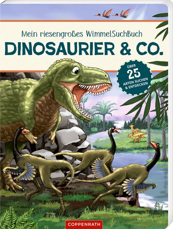 Produktbild: Mein riesengro&szlig;es Wimmel-Such-Buch: Dinosaurier & Co.