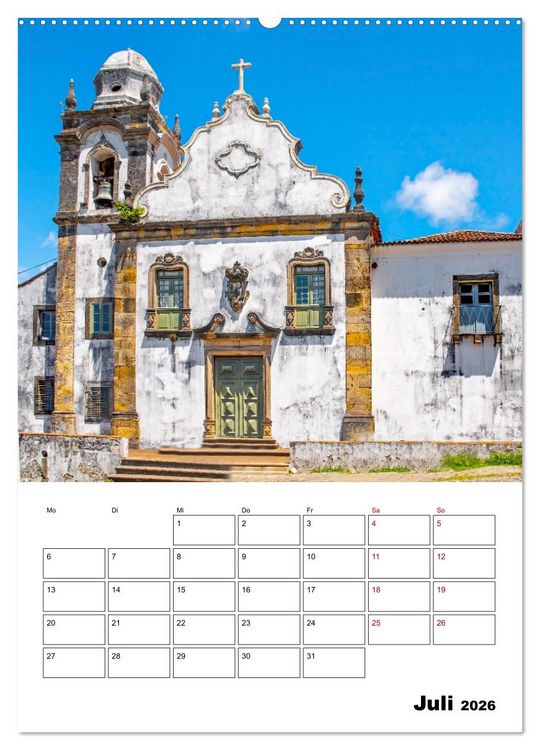 Produktbild: Olinda - ein Traumreiseziel (Wandkalender 2026 DIN A2 hoch), CALVENDO Monatskalender