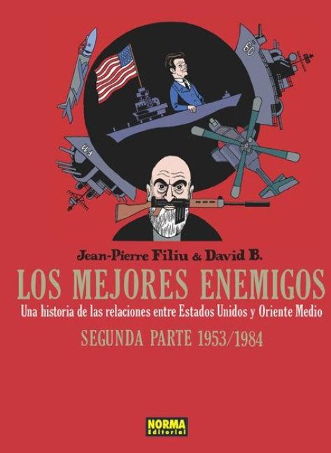 Produktbild: Los mejores enemigos 2, 1953-1984, Una historia de las relaciones entre Estados Unidos y Oriente Medio
