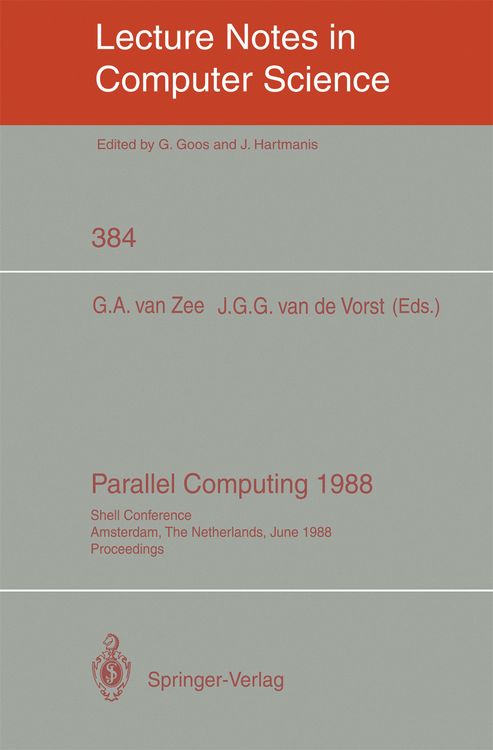 Produktbild: Parallel Computing 1988