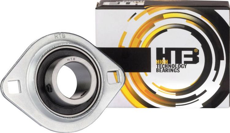 Produktbild: HTB SBPFL 204 Flanschlager Stahlblech Bohrungs-&Oslash; 20mm Lochabstand 71.5mm