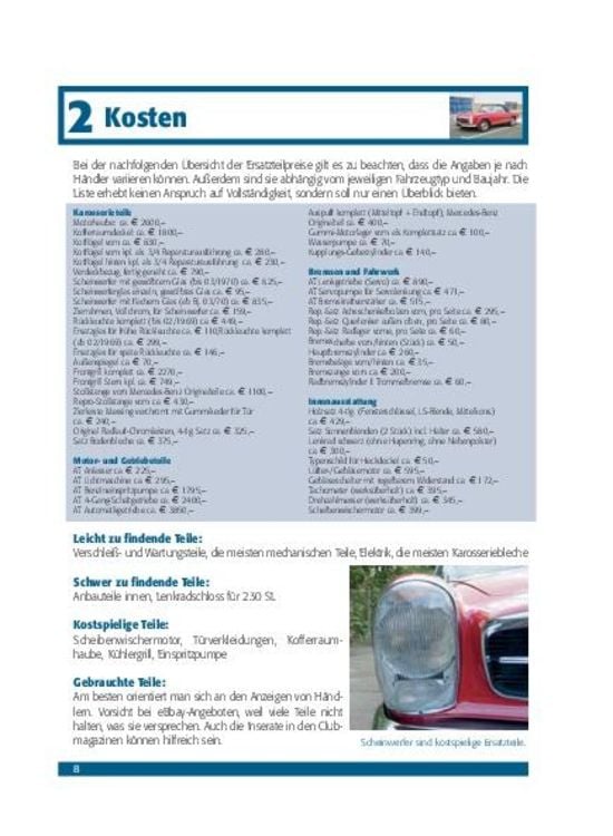 Praxisratgeber Klassikerkauf Mercedes-Benz Pagode 230, 250 & 280 SL