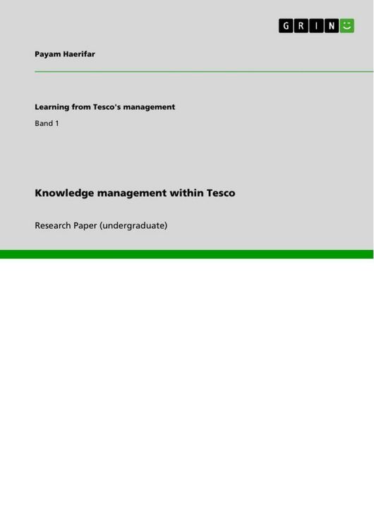 Produktbild: Knowledge management within Tesco