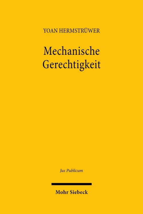 Produktbild: Mechanische Gerechtigkeit