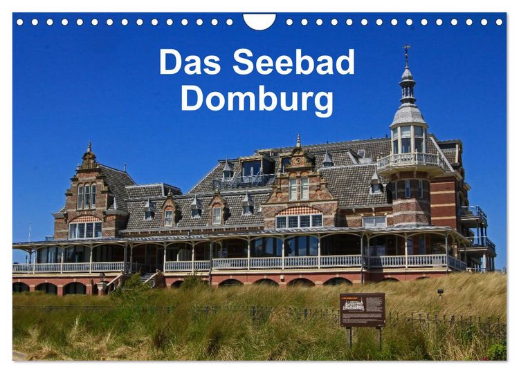 Produktbild: Das Seebad Domburg (Wandkalender 2026 DIN A4 quer), CALVENDO Monatskalender