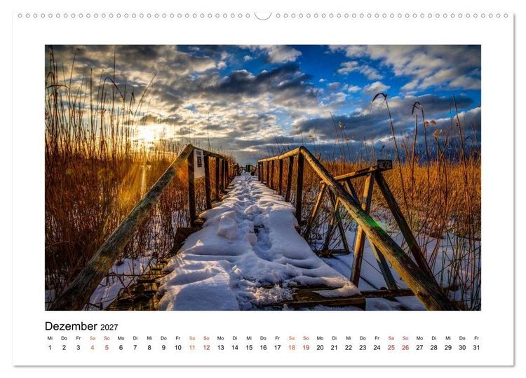 Produktbild: Bezauberndes Usedom (Wandkalender 2027 DIN A2 quer), CALVENDO Monatskalender
