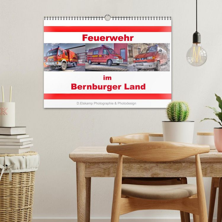 Produktbild: Feuerwehr im Bernburger Land (Wandkalender 2026 DIN A3 quer), CALVENDO Monatskalender