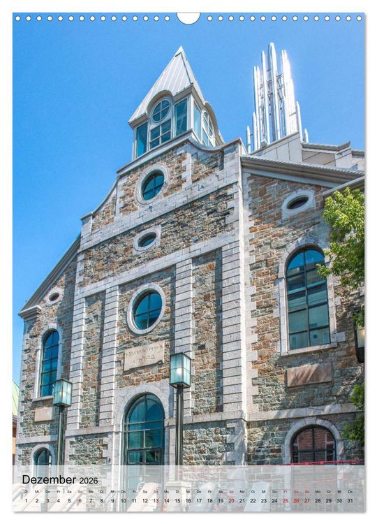 Produktbild: Kanada Quebec - Historisches Quebec (Wandkalender 2026 DIN A3 hoch), CALVENDO Monatskalender
